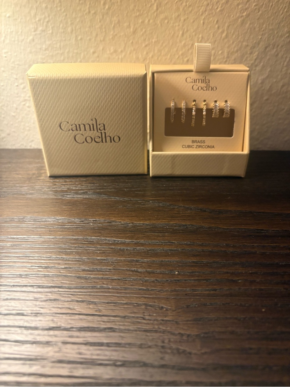 NEW Camila Coelho Gold Earrings Set